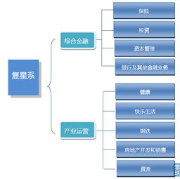 老虎證券 圖解 復星系 帝國投資布局 郭廣昌失聯,誰要小心了 1. 復星系 投資布局 復星是一家專注中國成長動力的大型企業集團,經營業務包括綜合金融和產業運營兩大板塊